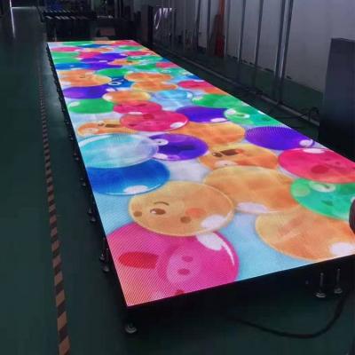 China Indoor mall stage show popular and fashion led dance tile screen floor display for DJ for sale