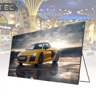 China Mall ; restaurant ; movie theater ; wireless remote control exhibition shopping mall splicing seamless display screen p3 led poster for sale