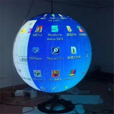 China Museum / Stadium / Airport / Railway Station / Summit OEM ODM Diameter 1m Sphere P2 P3 Customized Globe Led Screen Led Ball Display For Events for sale