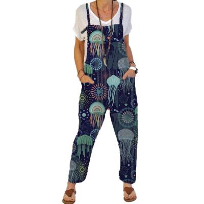 China Hot Selling Loose Casual Pants QUICK DRY Plus Size Overalls Women's Overalls Overalls for sale