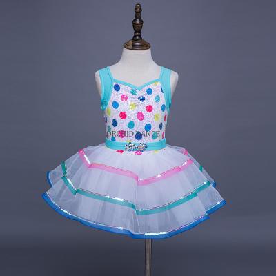 China Dress Up High Quality Kids Girls Dance Christmas Jazz Ballet Performance Wear Costume for sale