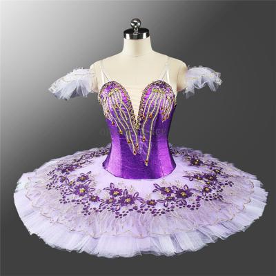 China Professional High Quality Custom Adult Wear Performance Size 12 Purple Ballet Tutu for sale