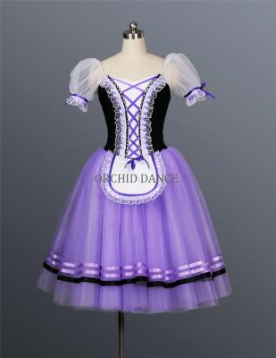 China Professional High Quality White Performance Girls Dresses 4 Layers Long Use Romantic Ballet Tutu for sale