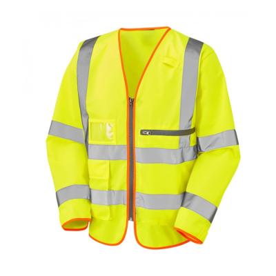 중국 High Quality Safety Hi Vis Workwear With Reflective Tape Road Safety Workplace Safety Vest 판매용