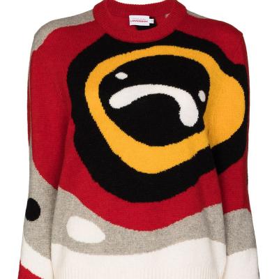 China Custom Other Multicolor New Intarsia Knitted Sweater Sweater for sale