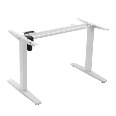 China ERGOR ERSM-2C001 Two-Stage Column Sit Stand Desk Frame (Height) Adjustable Single-Motor, Sit to Stand Height Table for sale