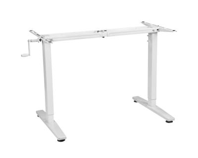 China ERGOR Sit Stand Desk Lifting Manual Crank Height Adjustable (Height) Adjustable Desk, Table Crank Height Adjustable Desk Legs for sale