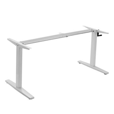 China ERGOR-Wholesale adjustable manual height desk (height) adjustable view, manual desk with crank system to adjust desk height for sale