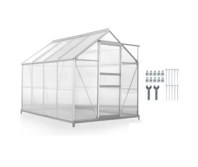 China Easily Assembled Polycarbonate Green House Wholesale Green House For A Garden / Garden Green House for sale