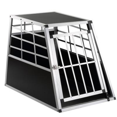 China Sustainable Pet Accessories Aluminum Lockable Pet Kennel For Dogs for sale