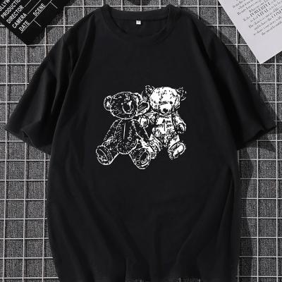 China Korean Squid Game TV Series Anti-pilling Number Custom Printing Plus Size Men And Women Customizable T-shirt for sale