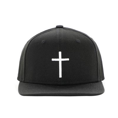 China Fashion Design Hip Hop Hat Bsci COMMON Cross 3d Embroidery Custom Design Snapback Covers New Style Cloth Snapback Men Simple Hat for sale