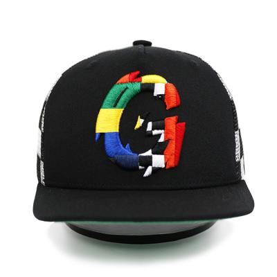 China JOINT Custom Multi Color Embroidery Cotton 6 Panel Snapback Hat for sale