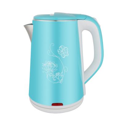 China 360 Base 2020 Degree New Stainless Steel Kettle Plastic Inner Body Rotation Quick Boil Electric Kettle for sale