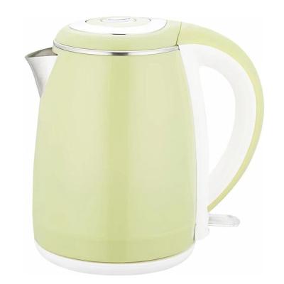 China 360 Degree Rotation Base Colored Plastic Cordless Electric Kettle 360 ​​Degree With Matt Or Mirror Finish Optional for sale