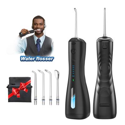 China 360 Portable Oral Electric Flosser Irrigator Jet Cordless Dental 240ml Nozzle Water Rated for Dental Clinic, Orthodontic Travel Use for sale