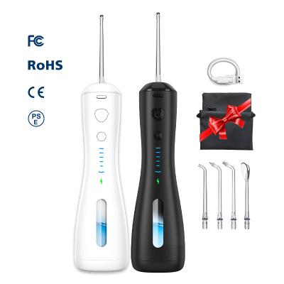 China 360 Tank 240ML USB IPX7 Rated Professional Rechargeable Waterproof Water Flosser 6 Modes Wireless Dental Flosser for Travel Oral Care for sale