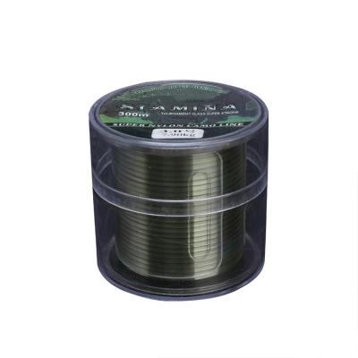 China Hot Selling 300m Nylon Sink Line Saltwater Long Cast Durable Super Strong Fishing Line for sale