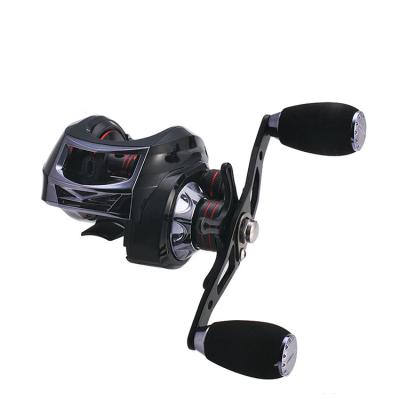 China New Style 13+1 Bearings 6.3:1 Straight Gear Ratio Right Hand Metal Reel Cnc Bait Casting Right Left Fishing Reel for sale