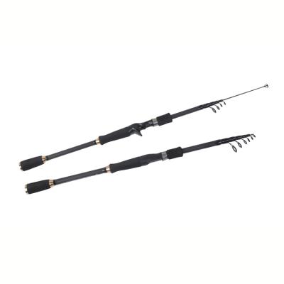 China Portable Carbon Short Section 1.8m 2.4m 3m 3.6m Distance Casting Fishing Rods Telescopic Lure for sale