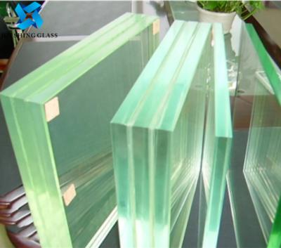 Chine Le double verre feuilleté vitré couvre le verre trempé d'écran en soie de 30mm pour le Sunroom/balustrade à vendre