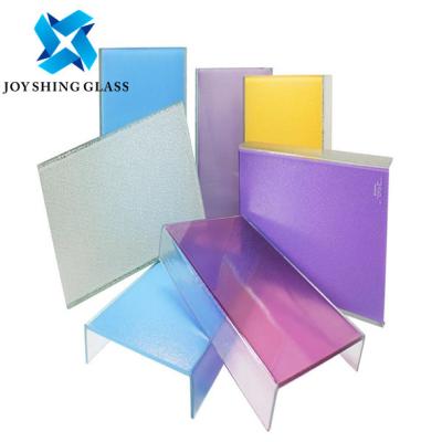 China Aangepaste speciale U-vorm glazen vliesgevel gevel architectonisch glas Te koop