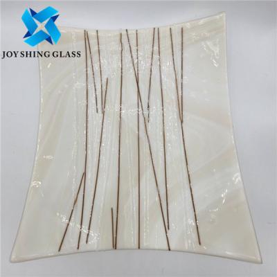 Cina Cavo Mesh Laminated Glass del tessuto 3mm - 19mm Art Glass temperato sicurezza in vendita