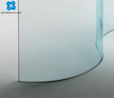 China Gebäude/Möbel gebogenes ausgeglichenes Glas bedeckt 2mm-19mm heißen Bent Glass zu verkaufen