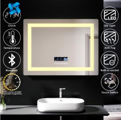 Китай Нагретое загоренное зеркало Bathroom СИД с Bluetooth 600*800 700*900 750*1000 продается