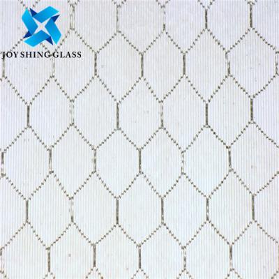 Cina Protezione UV insonorizzata di Mesh Laminated Float Glass 1mm-19mm del metallo in vendita