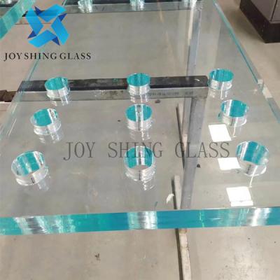 China PVB SGP EVA Ultra Clear Laminated Glass Low Iron Laminated Glass Te koop