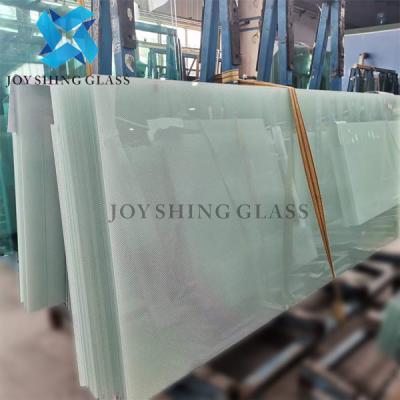 China Clear Acid Etched Glass Thickness Color Size Pattern Shape Customization Te koop