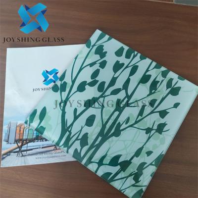 Cina Digital Printing Laminated Glass 6mm 8mm 10mm Decorative Glass in vendita