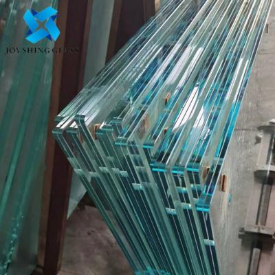 China Customized Ultra Clear PVB 12.76mm Laminated Glass For Balcony for sale