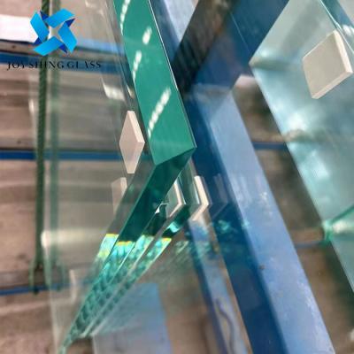 China Customized 12mm Extra Clear Toughened Glass Balustrade Shapes for sale