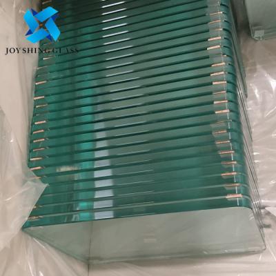 China Groen getinte gehard glas 6 mm 8 mm 10 mm veiligheidsbouwglas Te koop