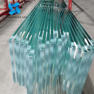 China Ultra Clear Crystal Tempered Glass 10mm Toughened Glass Balcony for sale