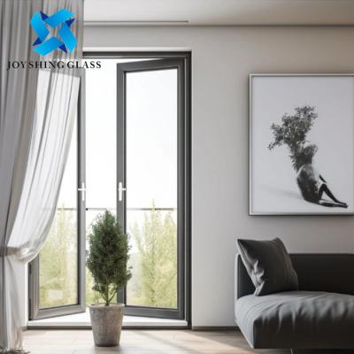 Chine Single Glazing Aluminum Swing Doors With Stainless Steel Mesh Aluminum Glass Doors à vendre