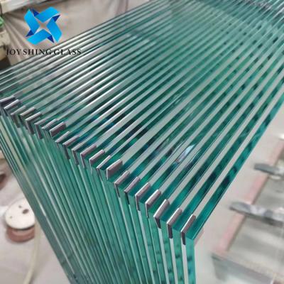 China Bathroom Glass Partition 12mm Crystal Toughened Glass 1/2 Inch for sale