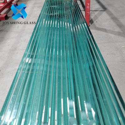 China Kristal gehard glasrail 8 mm 10 mm 12 mm veiligheidsgehard glas Te koop