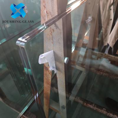 China PVB Interlayer Double Tempered Glass 12.38mm Laminated Glass for sale