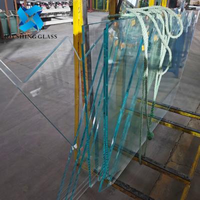 China 8mm Crystal Toughened Glass 5/16 Inch Tempered Staircase Glass en venta