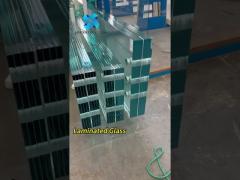 Curtain Walls Facade Tempered Laminated Glass Ribs