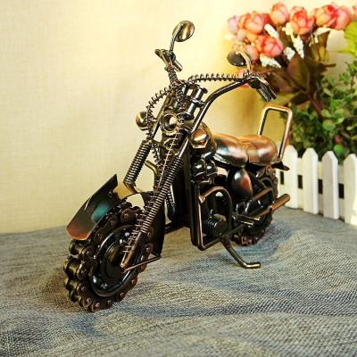 China New Modern Home Decorations Extra Large Bossy Motorcycle Model Chain Craft Decoration Gift for sale