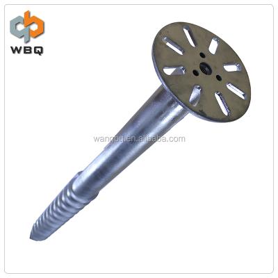 China ground screw pile for solar base WBQ F76X2100/1600/1200-220 for sale