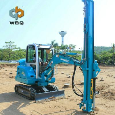 China Pile Drilling Ground Electric Screw Piling Machine Driver For Construction for sale