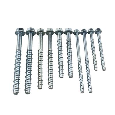 China Construction Carbon Steel Galvanized M6 - M14 Concrete Screw Anchor for sale