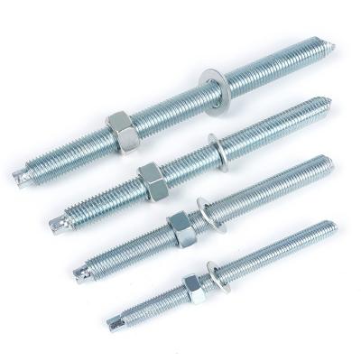 China Carbon Steel Construction Anchor Galvanized Frame M8-M30 Chemical Anchor Bolt For Glass Curtain Wall Buildings for sale