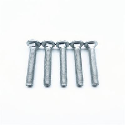 China Stainless Steel Carriage Bolt Flat Head With Square Neck Threaded Bolt for sale