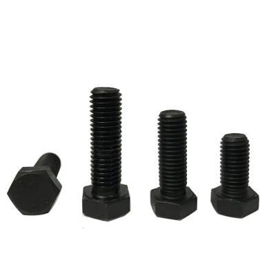 China Hex Construction Bolt and Nut | High Tensile Heavy Hex Bolt 8.8 10.9 12.9 With Fit Nuts for sale